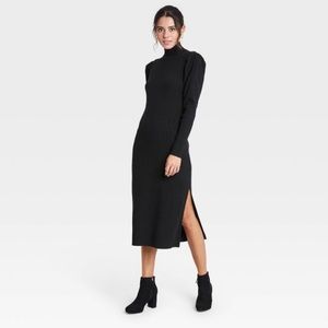 Long Sleeve Sweater Dress